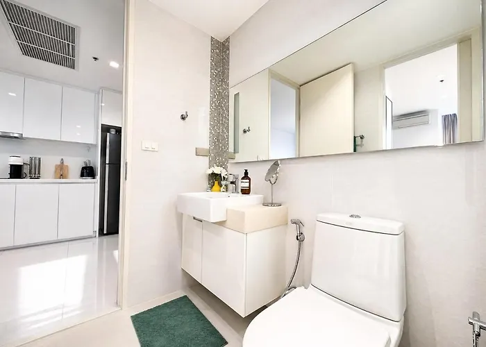 Apartment Luxury & Bright 1br - Infinity Pool Sathorn Bangkok