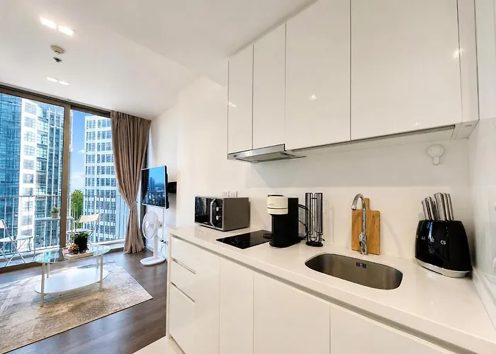 Luxury & Bright 1br - Infinity Pool Sathorn Bangkok