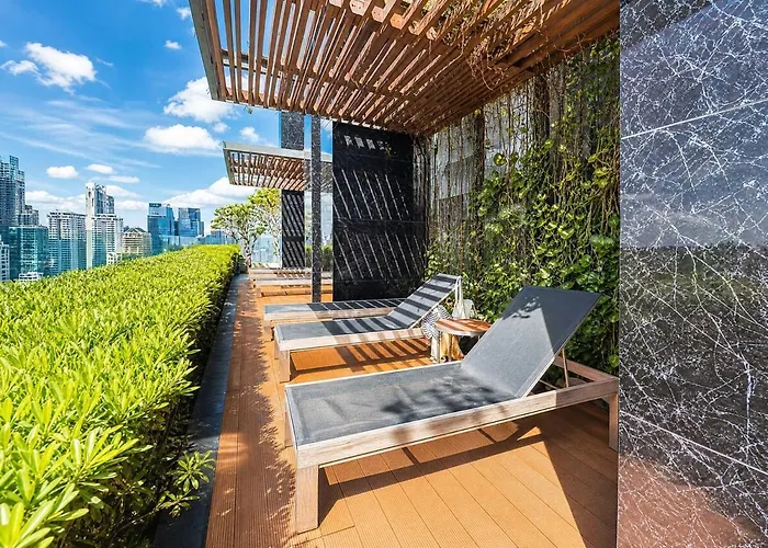 Apartment Luxury & Bright 1br - Infinity Pool Sathorn