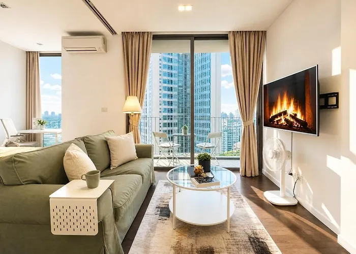 Luxury & Bright 1br - Infinity Pool Sathorn * Bangkok