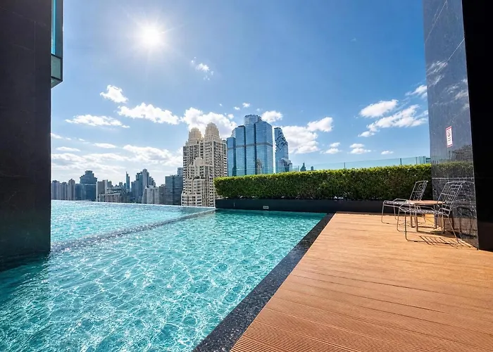Luxury & Bright 1br - Infinity Pool Sathorn