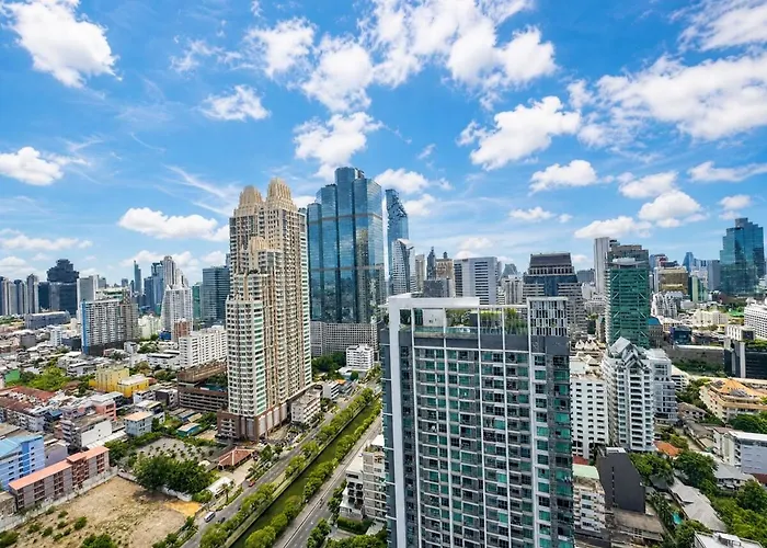 Luxury & Bright 1br - Infinity Pool Sathorn Apartment