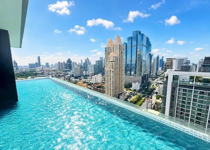 Luxury & Bright 1br - Infinity Pool Sathorn